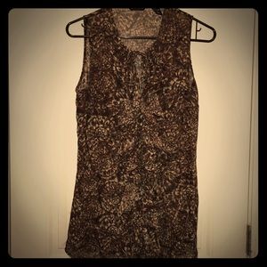 Dressy, sleeveless blouse from NY&C